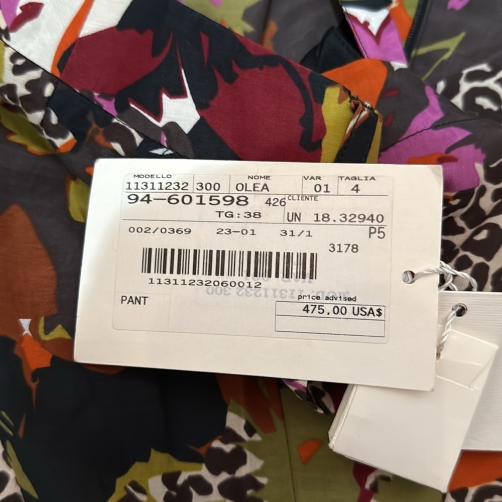 MaxMara Multicolor  Pants - Picture 4 of 7